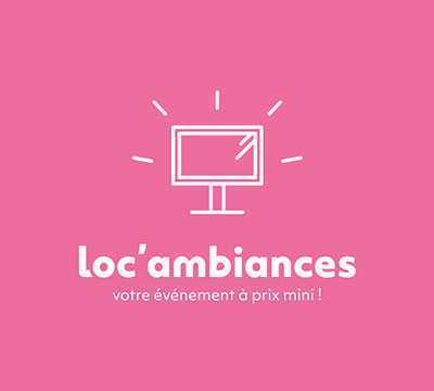 Logo Loc'ambiances - Propulse agence créative