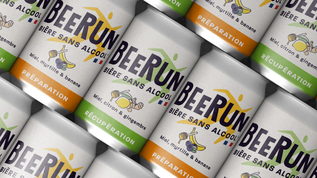 Création d'une gamme de packaging pour Brasserie de France