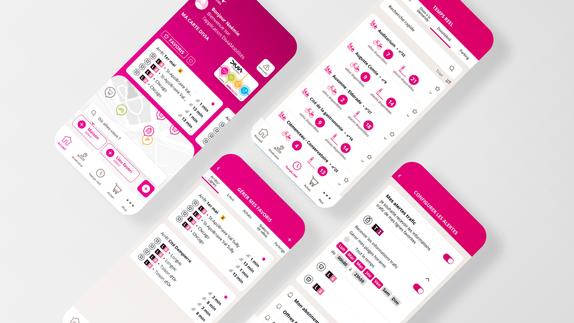 Nouvelle application DiviaMobilités - Alteca x Propulse