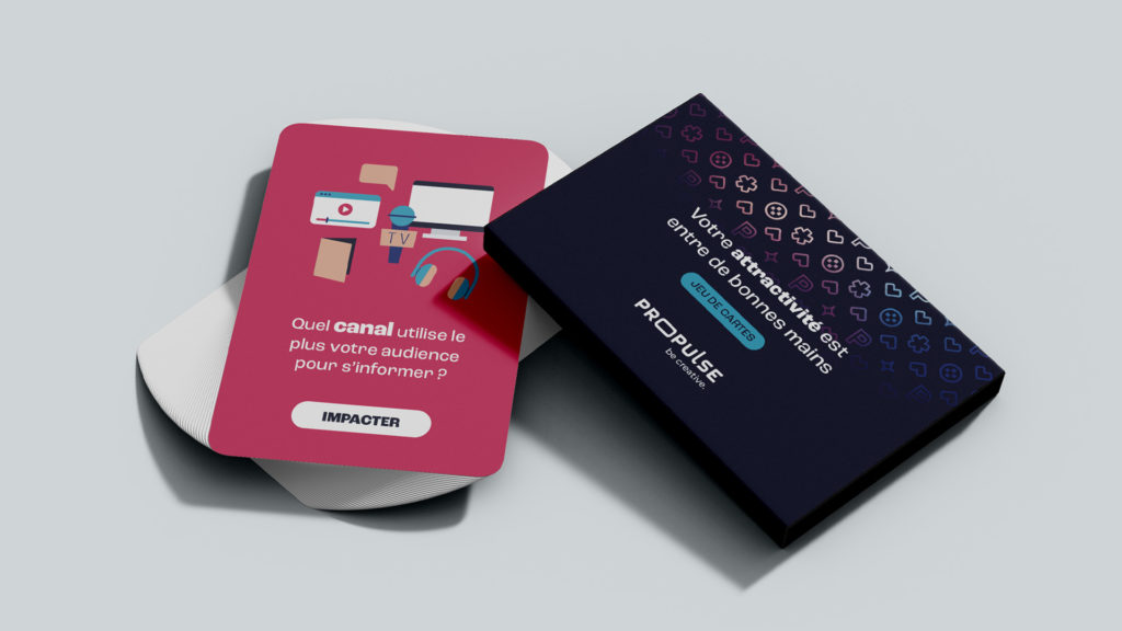 Jeu de cartes Propulse - Votre créativité est entre de bonnes mains