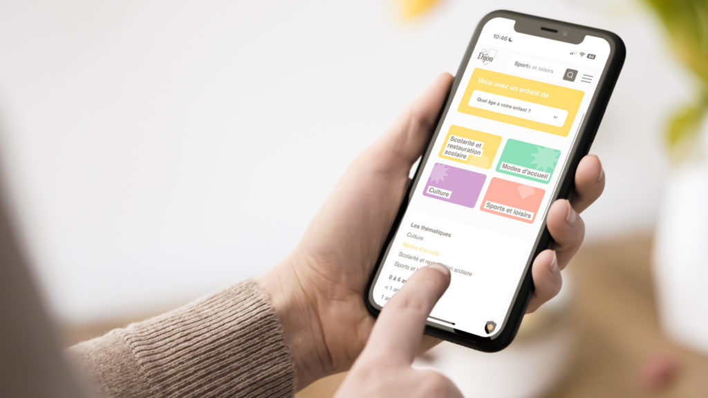 Développement du site mobile first Grandir Ensemble - Agence Propulse