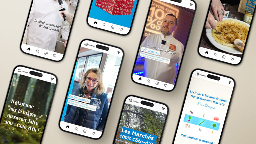 Publications réseaux sociaux Savoir-faire 100% Côte-d'Or